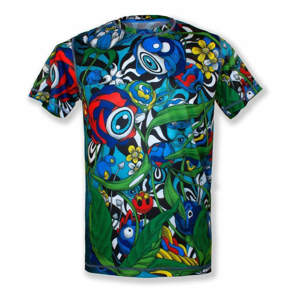 NEW INKNBURN men's paparazzi tech shirt in multi
